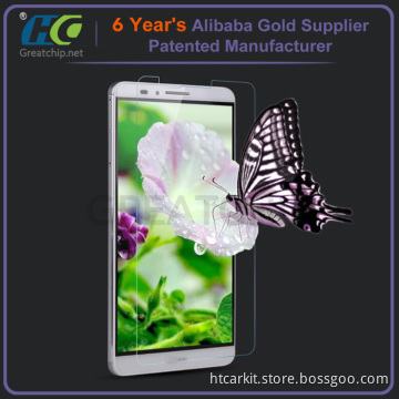 0.26mm thickness 9H hardness screen protector for huawei ascend g7 tempered glass film